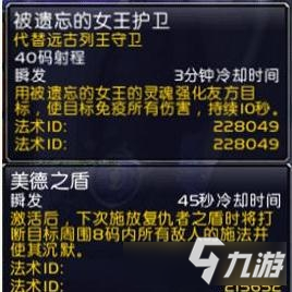 《魔兽世界》9.0防骑PVP天赋选择攻略