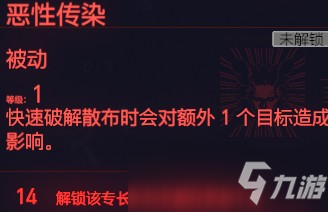 赛博朋克2077恶性传染属性介绍