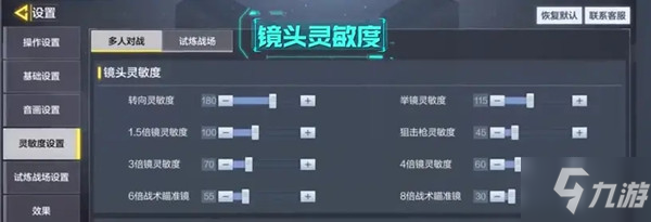 使命召喚手游最佳靈敏度怎么調(diào)