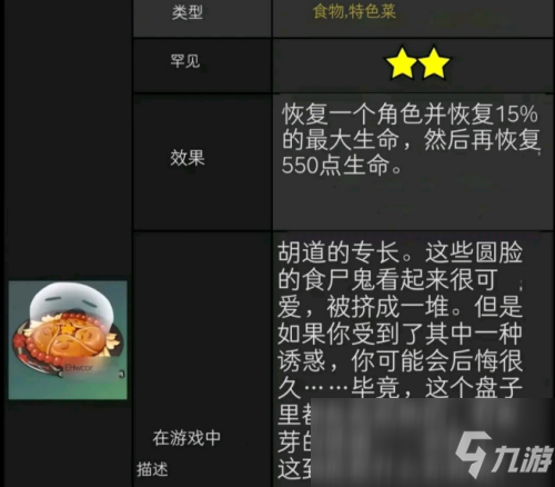 《原神》胡桃特殊料理介绍
