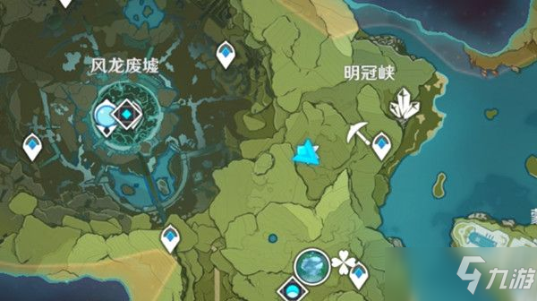 原神特殊宝藏明冠峡在哪 特殊宝藏明冠峡位置一览