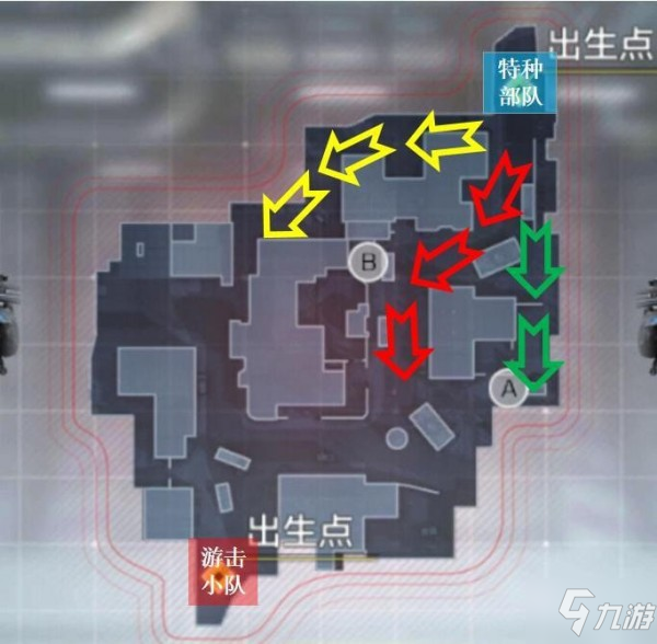 使命召唤手游战火小镇爆破模式进攻攻略 进攻卡点位置推荐