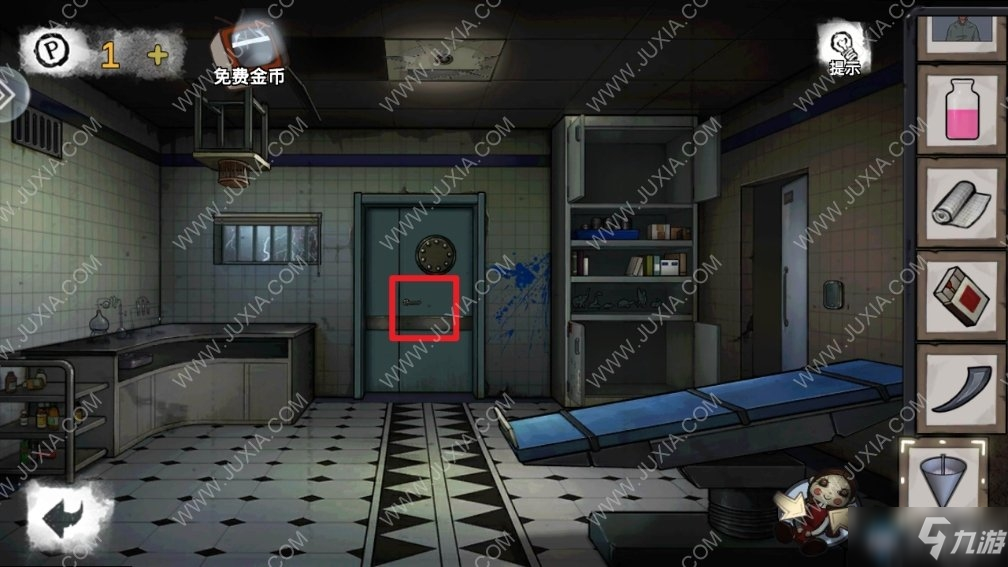 《密室逃脱绝境系列9无人医院》第5关图文攻略