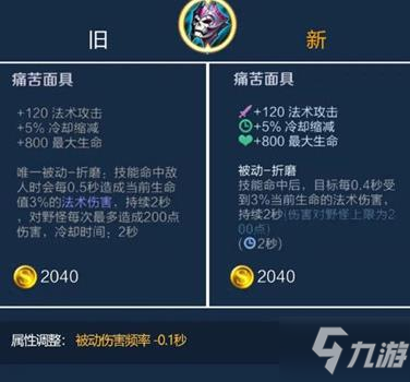 王者榮耀s22裝備改動介紹 s22裝備調(diào)整詳解