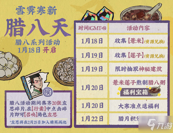 江南百景圖臘八活動是什么？臘八粥食材獲取攻略