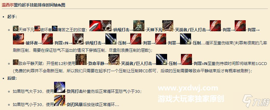 魔獸世界9.0武器戰(zhàn)輸出手法詳解-魔獸世界9.0武器戰(zhàn)輸出循環(huán)詳解