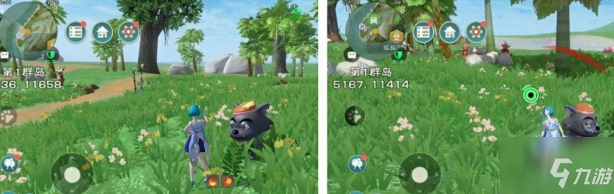 创造与魔法2021寒假版本努恩斯天空群岛资源坐标大全