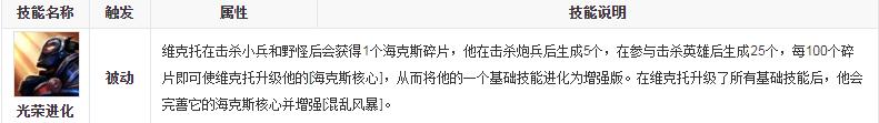 新版机械先驱维克托需要击杀多少小兵才能升级1个技能?