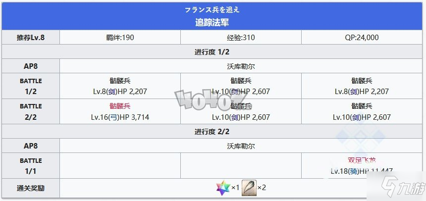 Fgo奧爾良第二節(jié)追蹤法軍配置 第一章特異點主線攻略