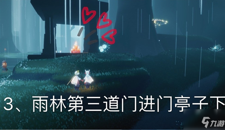 光遇大蜡烛3.2位置在哪里？光遇3.2雨林大蜡烛堆的分布位置一览