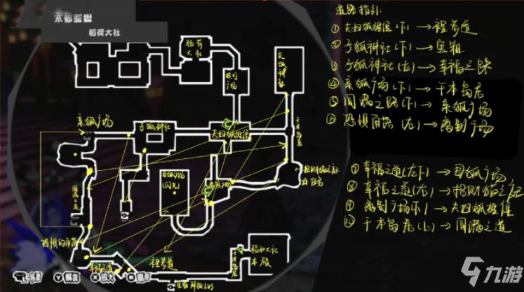 《女神异闻录5s》京都监狱迷宫怎么走？京都监狱的地图分享