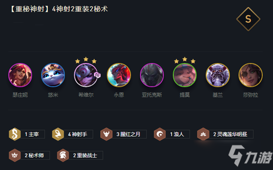 《云顶之弈》11.5版本重秘神射玩法攻略