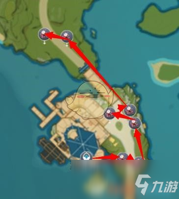 《原神》霓裳花获取路线图